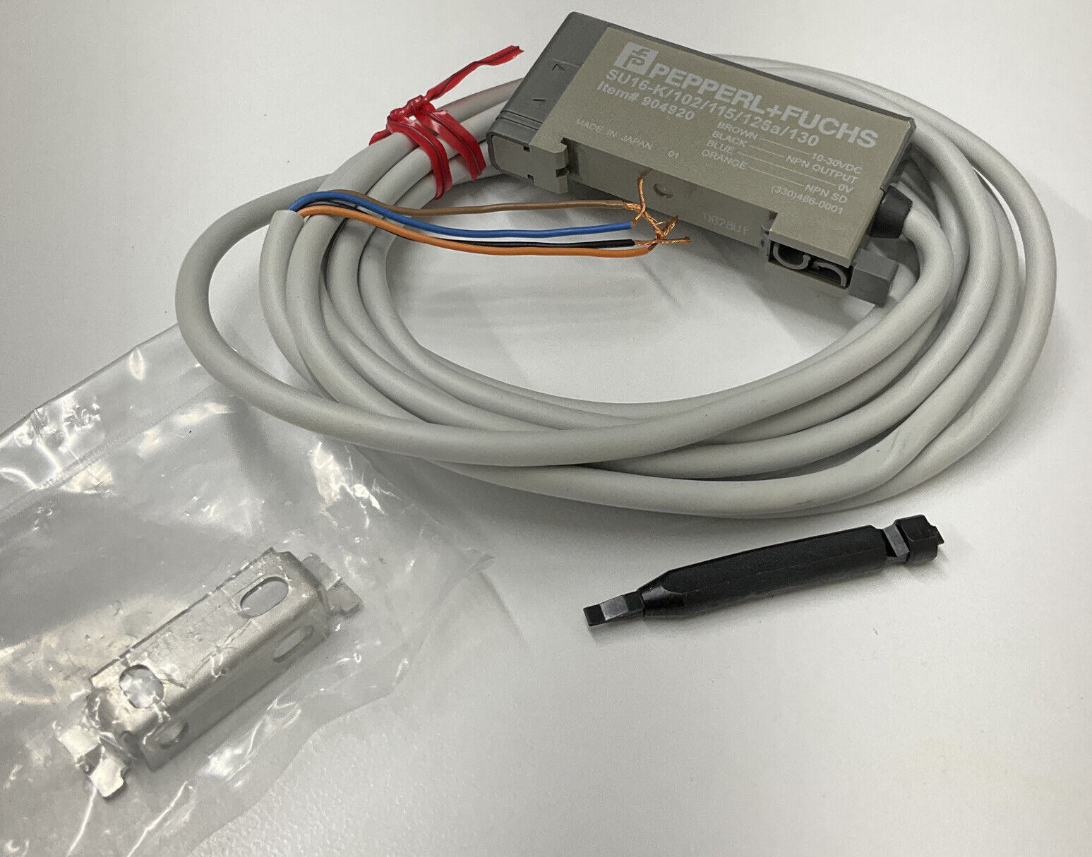 Pepperl Fuchs SU16-K/102/115/126a/130 Fiber Optic Photoelectric Sensor (CL253) - 0