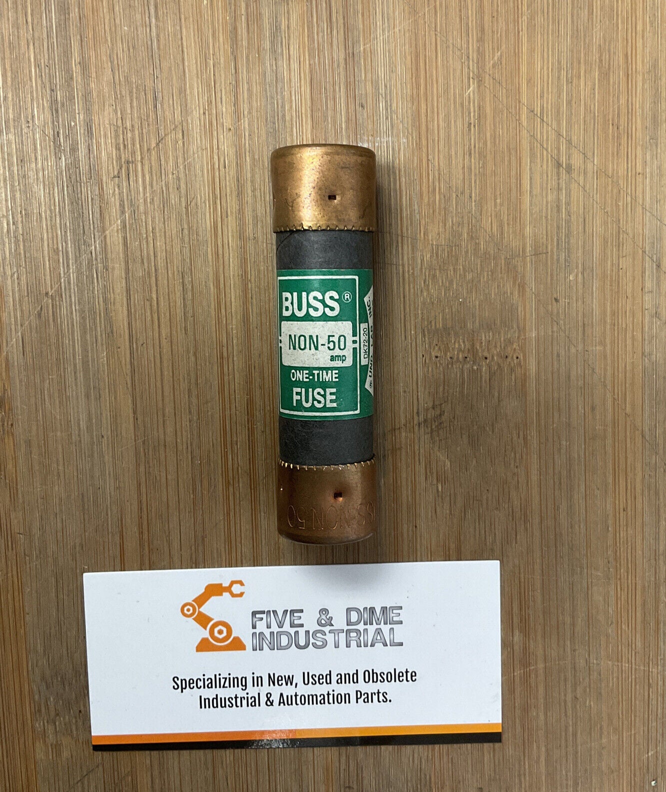 Bussmann NON-50 New One Time Fuse 50A 250V (YE111)