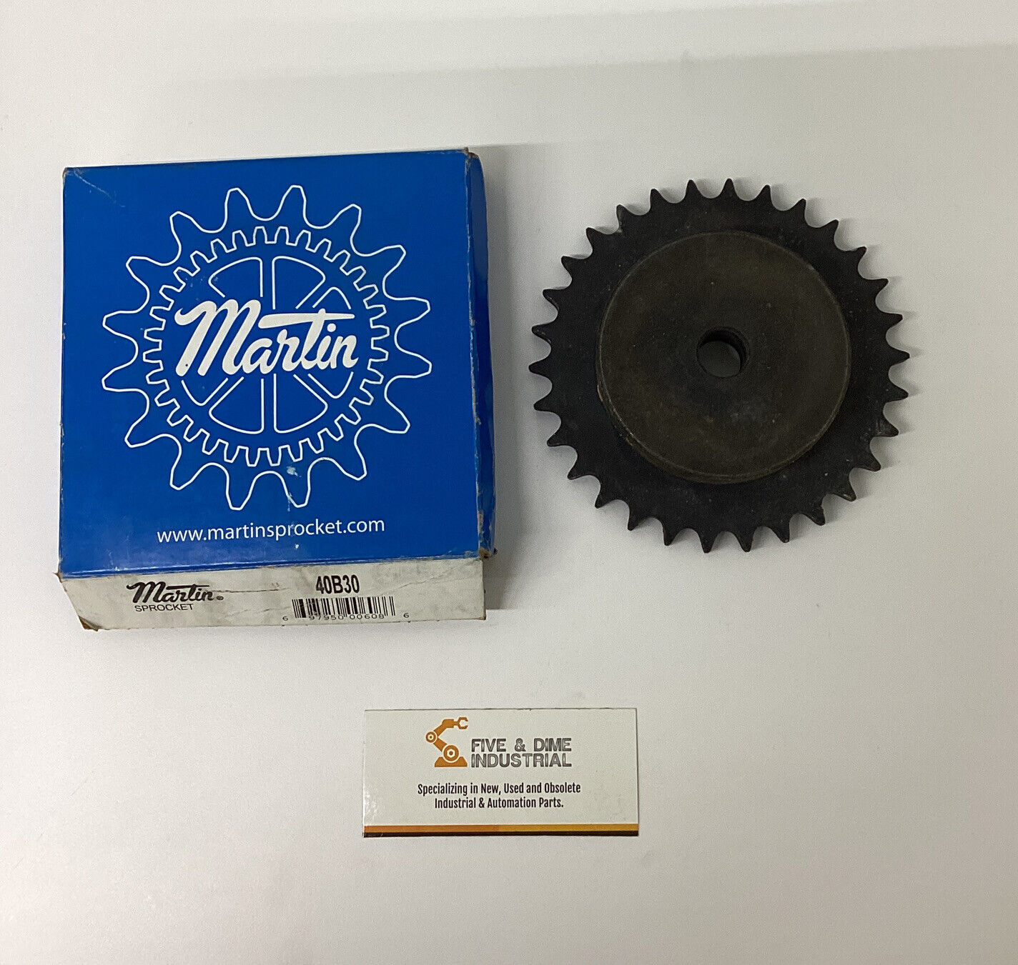 Martin  40B30 Bore to Size Sprocket  5/8'' Bore  30 teeth (YE175)