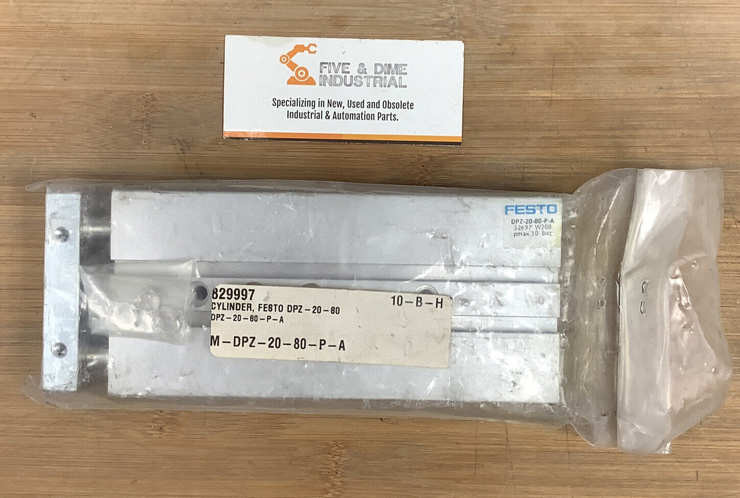 Festo DPZ-20-80-P-A New Linear Guided Pneumatic Cylinder (YE141)