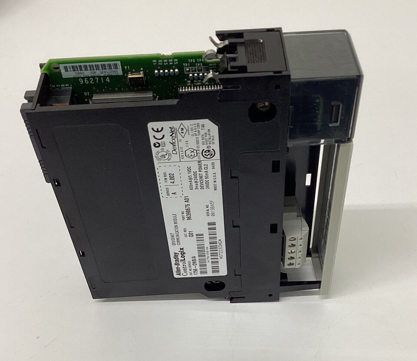 Allen Bradley 1756-DNB/A Control Logix DeviceNet Module FW4.002 (BL294)