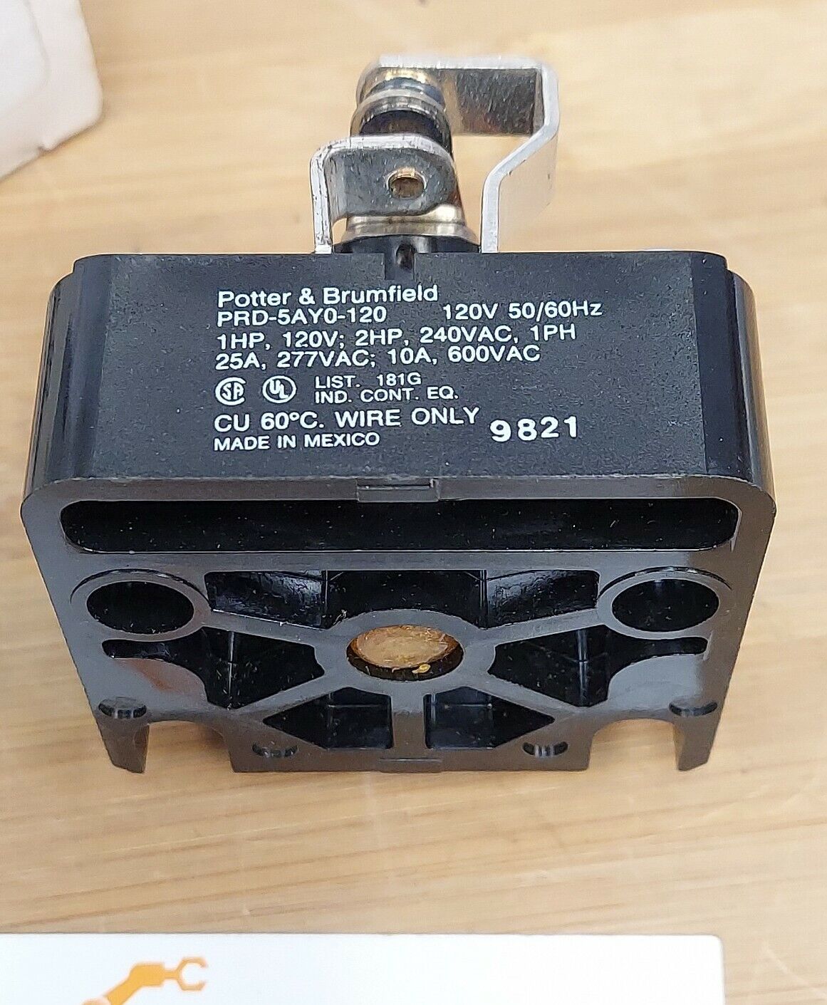 Siemens / Potter Brumfield PRD-5AYO-120V Relay (YE155)