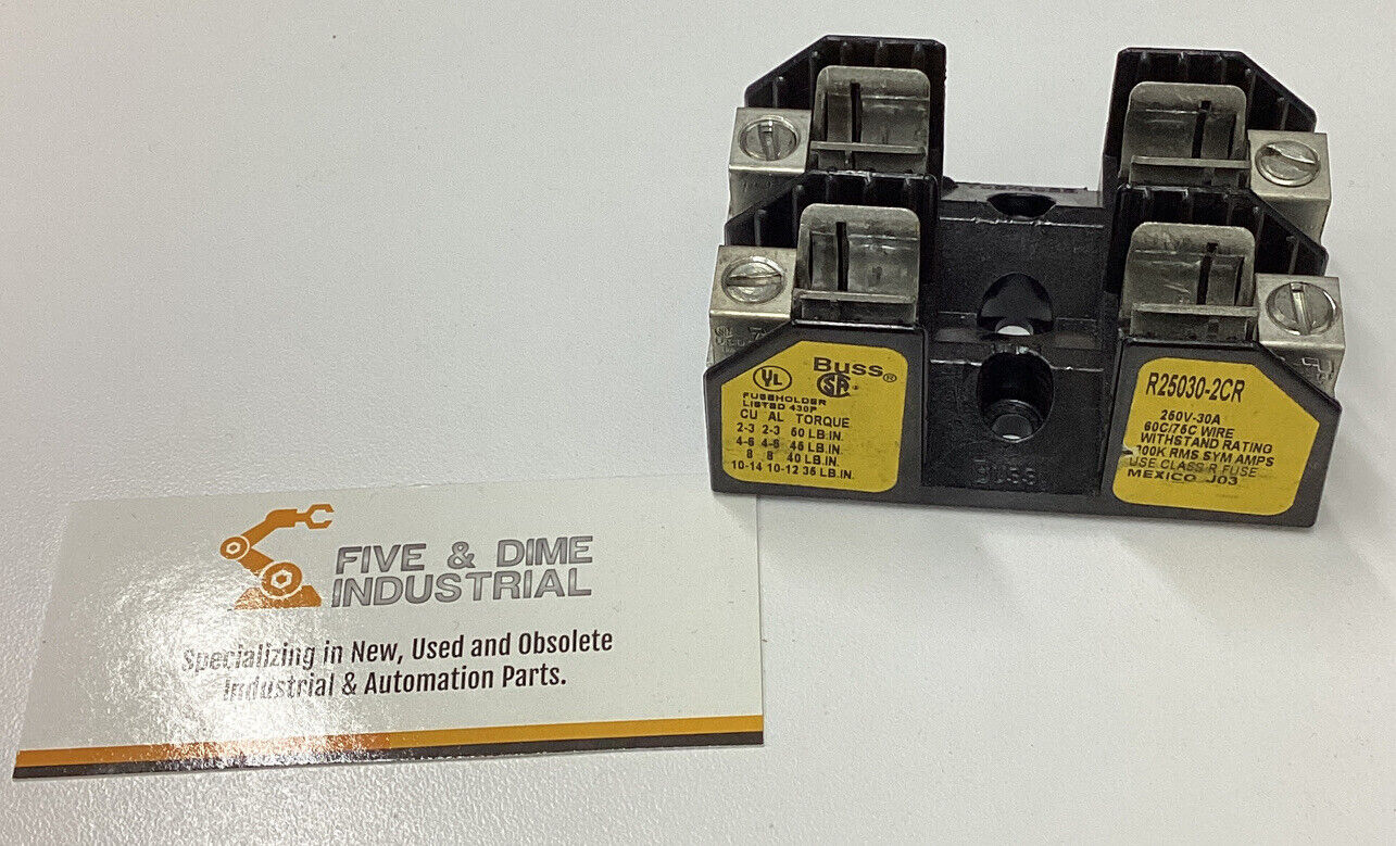 Bussmann Buss R25030-2CR 2-Pole R Class Fuse (CL256)