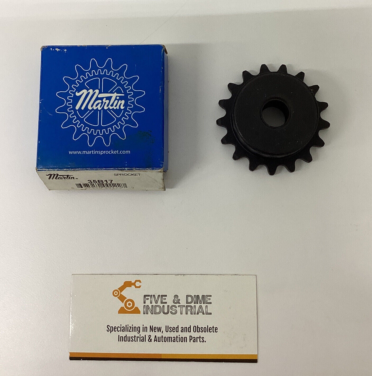 Martin 35B17 Bore to Size Sprocket 1/2'' Bore 17 teeth (YE170)