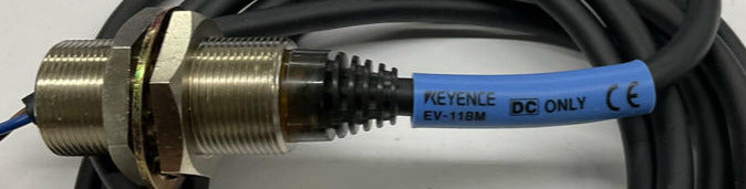 Keyence EV-118M Proximity Sensor Switch 12-24VDC - 0