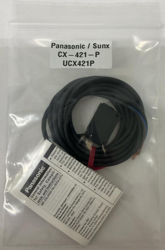 Panasonic SUNX CX-421-P / UCX41P Photoelectric Sensor