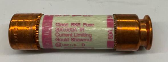 Gould Shawmut TR50R Dual Element Time Delay Fuse 50A