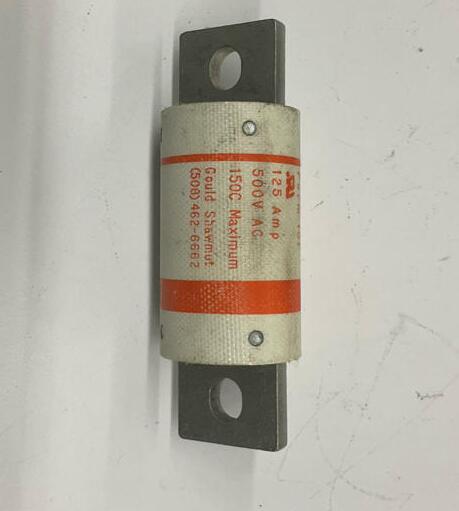 Gould Shawmut A50P125 500VAC, 125 AMP Type 4 Fuse