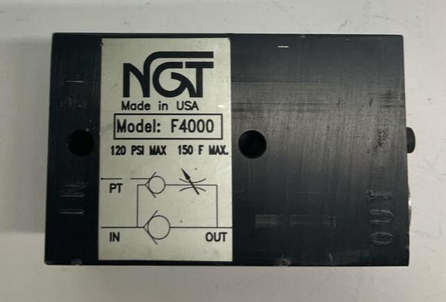 NGT F4000 Pneumatic Check Valve 120 PSI - 0