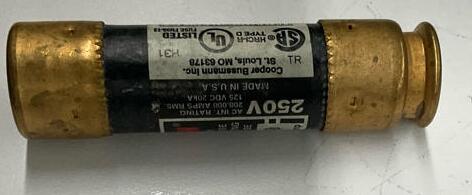 Bussman Fusetron FRN-R-50 Type D 50-Amp 250VAC Fuse