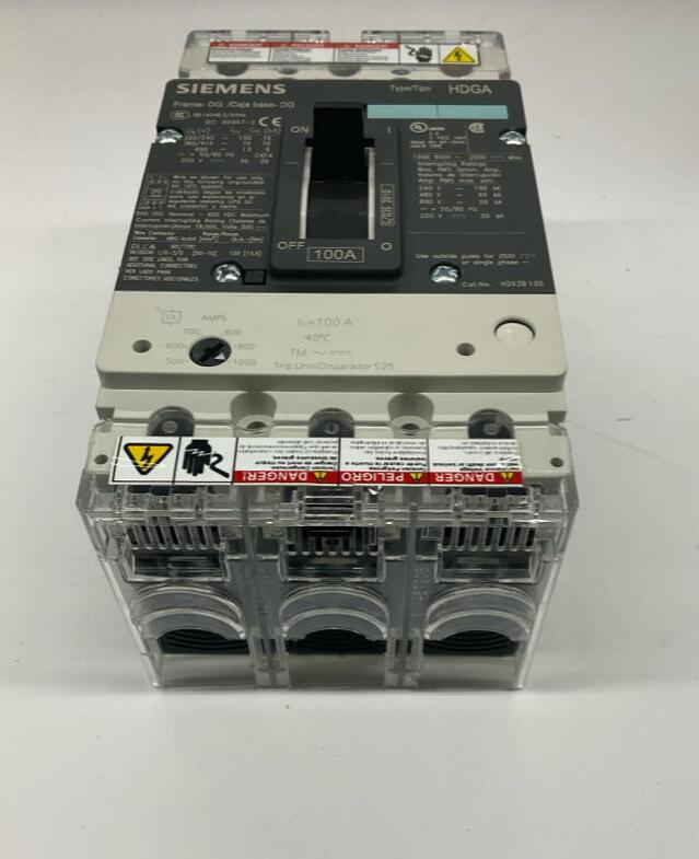 Siemens HDX3B100  100-Amp Shunt Circuit Breaker 3-Phase 600V