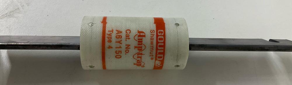 Gould Shawmut A6Y150 150-Amp Fuse Type 4, 600VAC/DC Amp-Trap - 0