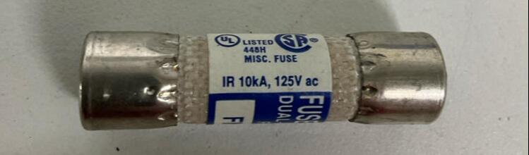 Bussman Fusetron FNA-8 Box of 10 Dual Element Fuses 8-AMP 125VAC