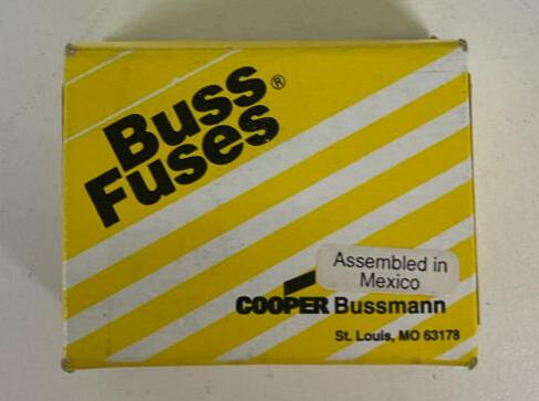 Bussman Fusetron FNA-8 Box of 10 Dual Element Fuses 8-AMP 125VAC