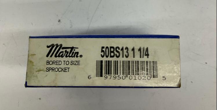 Martin 50BS13-1-1/4 Bored to Size Sproket 13 Teeth, 1-1/4" Bore