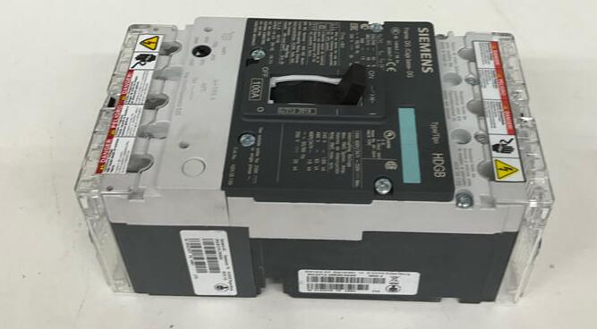 Siemens HDK3B100F HDGB Type 100-Amp Circuit Braker w/ Shunt