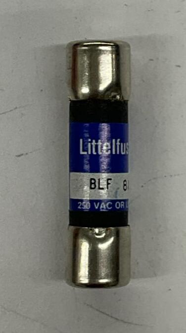 Littlefuse BLF-8 Box of 10 8-AMP, 250VAC Fuses