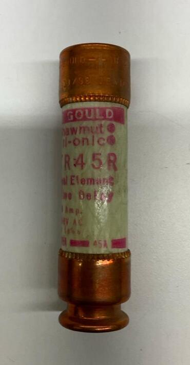 Gould Shawmut TR45R 250VAC Dual Element Time Delay Fuse 45A