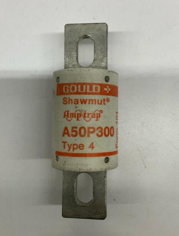 Gould Shawmut A50P300 300-Amp, 500VAC, Type 4 Fuse