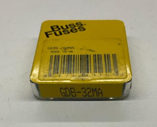 Bussmann Buss GDB32MA  PKG of 5 Fuses, 32MA, 250VAC