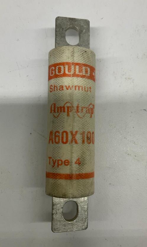 Gould Shawmut A60X100 100-Amp, 600VAC Type 4 Fuse