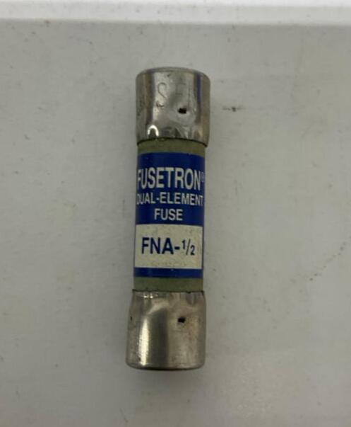 Bussmann Fusetron FNA-1/2 Box of 10 Dual Element Fuses 250VAC