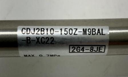 SMC CDJ2B10-150Z-M9BAL-B-XC22 Pneumatic Cylinder w/ Sensors - 0