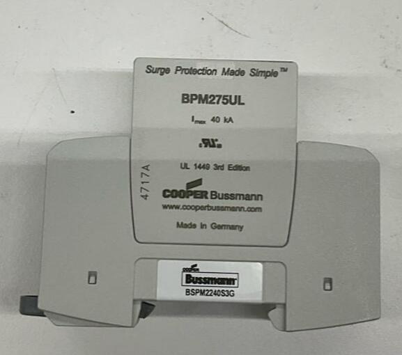 Cooper Bussman BSPM2240S3G 2-Pole Surge Protector for Split-Phase