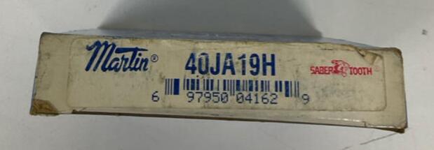 Martin 40JA19H Bushed Sproket, #40 Chain, 19 Teeth - 0