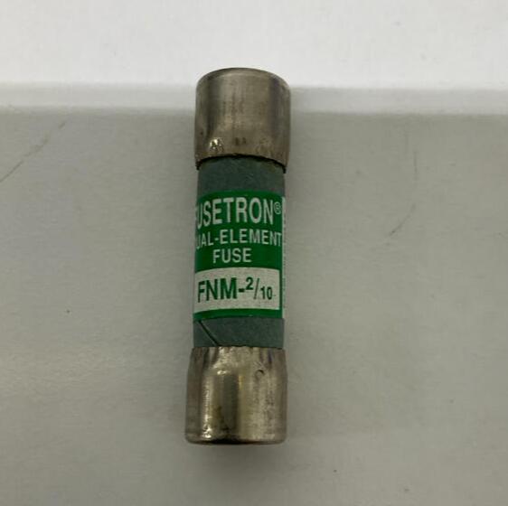 Bussmann Fusetron FNM-2/10 Lot of 3 Dual Element fuses .2-Amps - 0