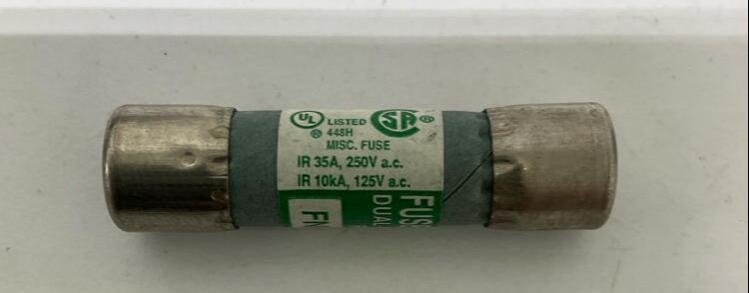 Bussmann Fusetron FNM-6/10 Lot of 3 Dual Element fuses 0.6-Amp