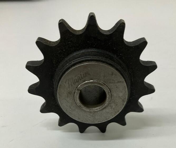 Martin 41E15 Bronze Bushed Idler Sprocket 1/2'' Bore 15 Teeth