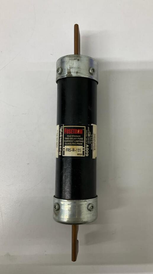 Bussmann Fusetron FRS-R-125 Dual Element 125-Amp Fuse 600VAC