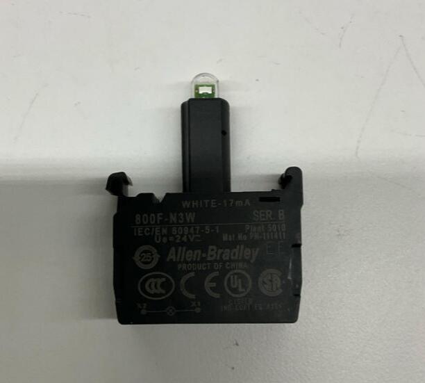 Allen Bradley 800F-N3W White LED Module 24V