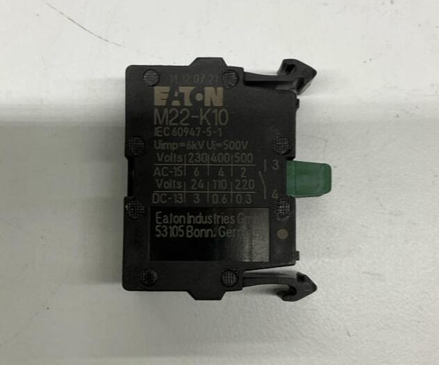 Eaton M22-K10 N.O. Contact Block Lot of 2