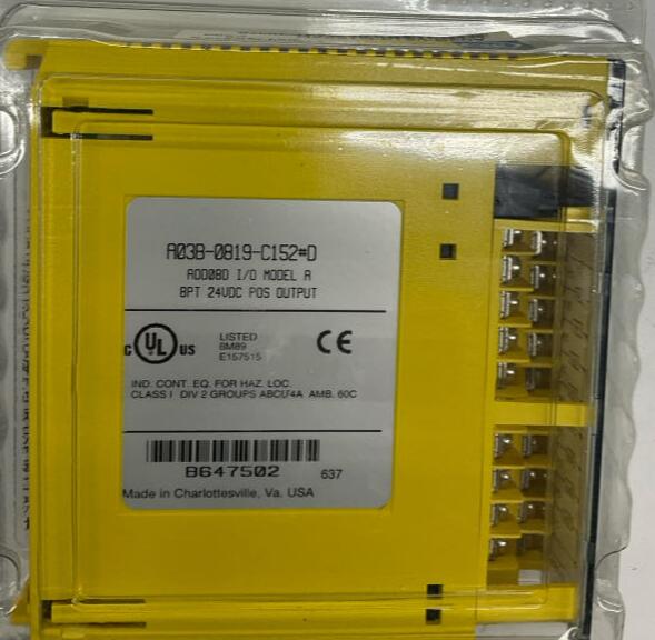 Fanuc A03B-0819-C152#D 8 Pt 24VDC POS Output Module