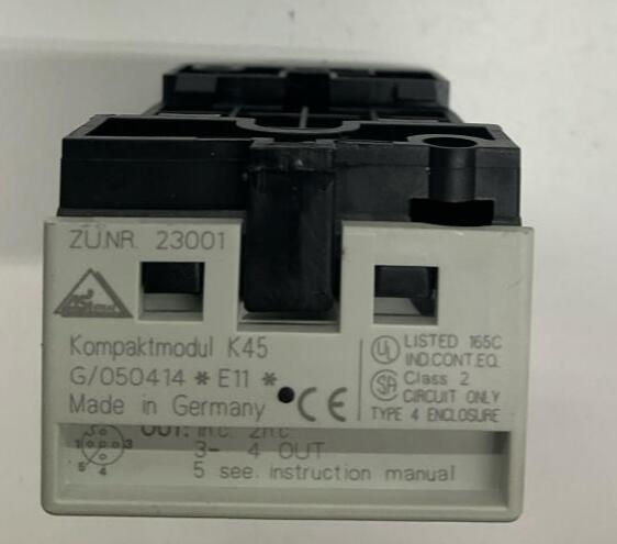 Siemens 3RK1100-1CQ20-0AA3 Compact 4P Output Module