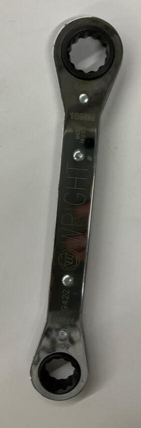 Wright Tool 9422 18mm x 16mm 12-Point Ratcheting Box Wrench