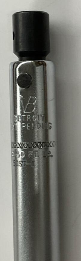 Belknap VB-50ST-I 10-50 FT. LBS. Interchangeable Head Torque Wrench