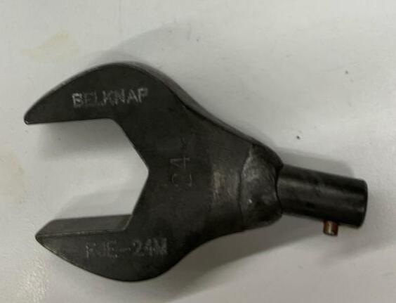 Belknap RJE-24M 24mm Open End Torque Wrench Insert - 0