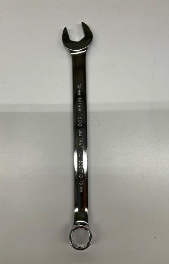 Proto Professional 1219M-T500 Anti-Slip 19mm Chrome 12-Pt Combination Wrench - 0