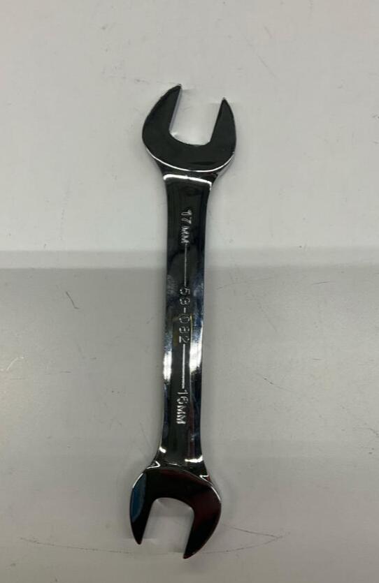 Armstrong 53-082 16mm x 17mm Double Open Ended Wrench Chrome