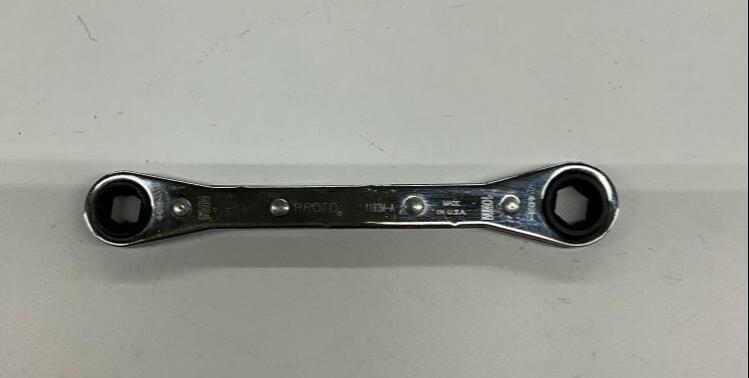 Proto 1192M-A  9mm x 10mm Flat Box 6-Point Ratchet Wrench