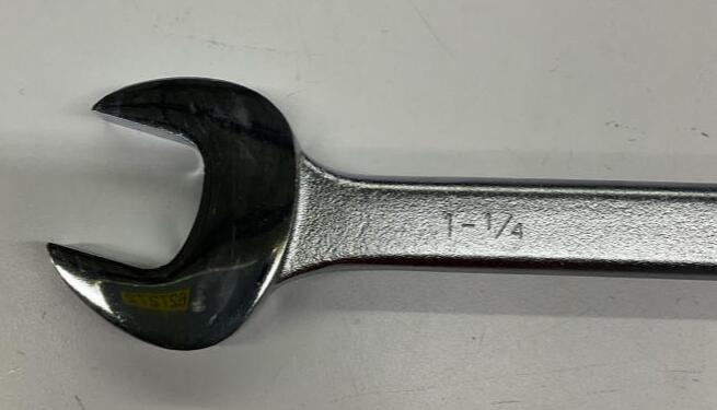 Martin 1737  1-1/4'' x 1-1/8'' Double Head Open End Wrench 13.5'' Long