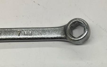 Proto 1207MH  7mm 6-Point Combination Wrench 5'' Long