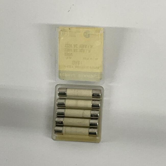 Ferraz Shawmut GAB1 Package of 5 1A, 250VAC Fuses Fast Acting - 0