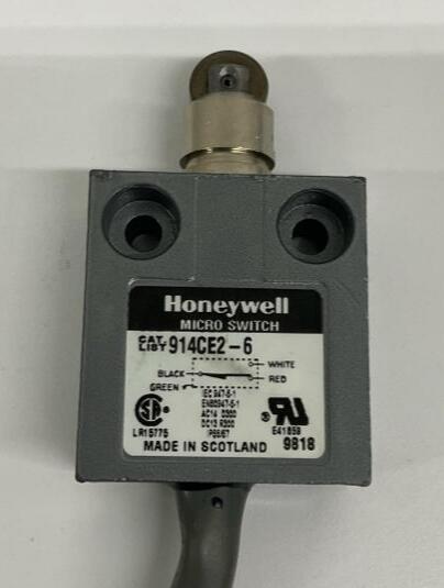 Honeywell 914CE2-6 Micro Switch Roller Snap Action 1NO/1NC - 0