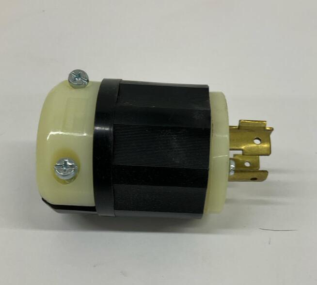 Leviton 2431  20-Amp 480V Locking Plug 3-Pole, 4-Wire - 0