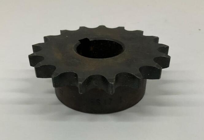 Martin  40BD17-1  #40  Chain Finished Sprocket 17 Teeth,  1'' Bore