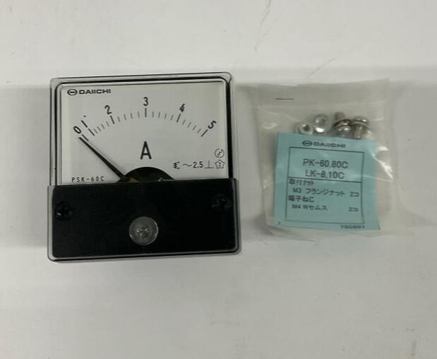 Daiichi Electronics 10-10855  5-Amp Panel Meter PSK-60C